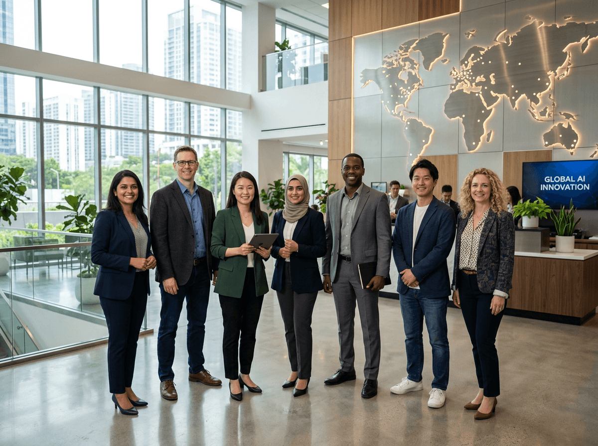 Global AI talent network